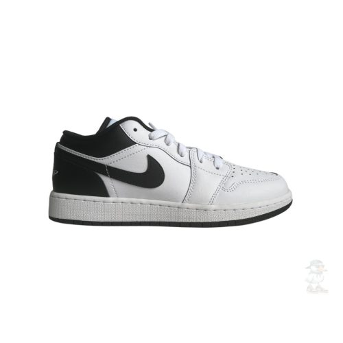 Air Jordan 1 Low GS  - Black-White